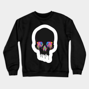 splash eyes skull Crewneck Sweatshirt